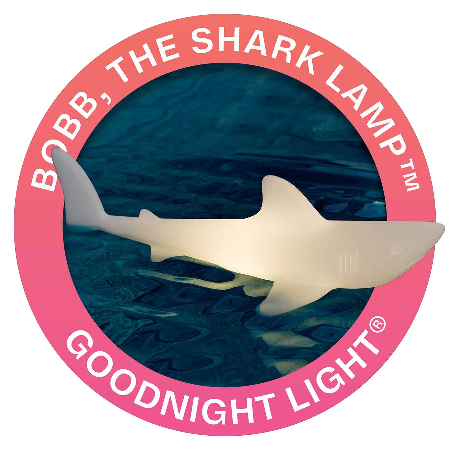 Bobb the Shark Rechargeable Floating Lamp