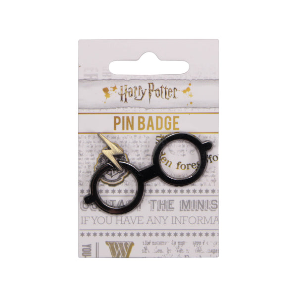 Insignia de esmalte - Harry Potter (gafas y cicatriz)