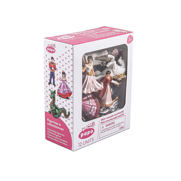 Figurine Mini PLUS Monde enchanté, 12 pièces Papo - mini figurine