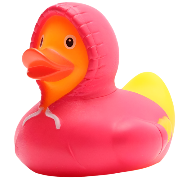 Felpa con cappuccio Duck - Rosa