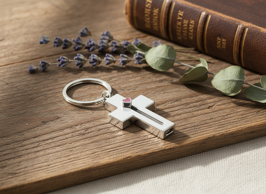 Key ring Cross Knife
