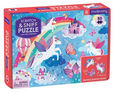 Puzzle de 60 peças - Sonhos de Unicórnio