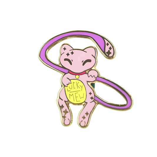 Pin's Chat Chanceux Lucky Mew