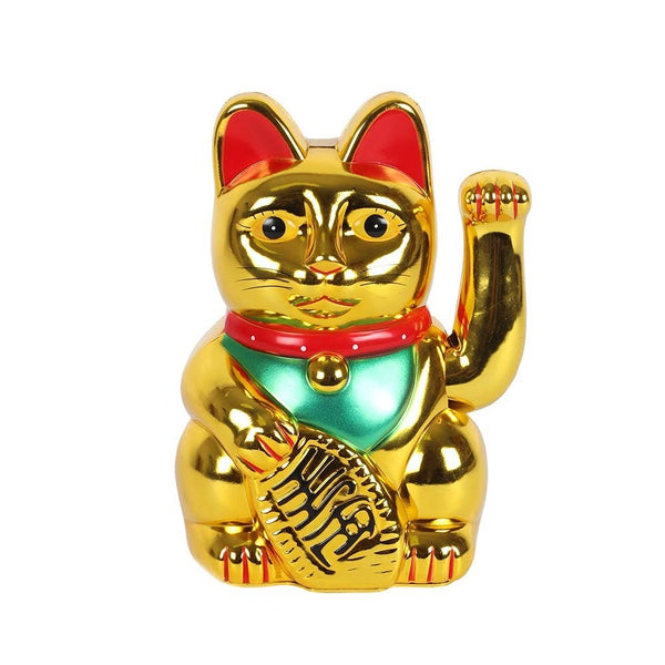 Classico gatto fortunato dorato
