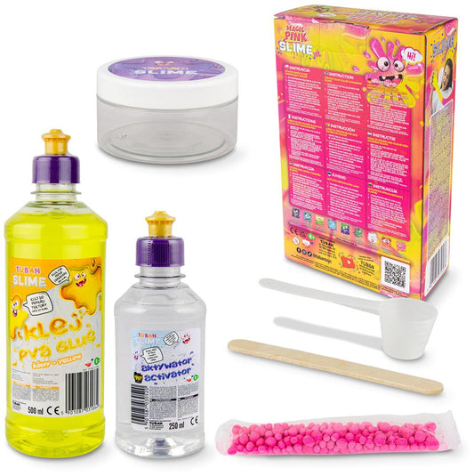 Kit de slime casero - Rosa Mágico XL