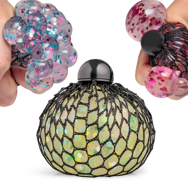 BOULE DE MAILLE SQUISHY CONFETTIS