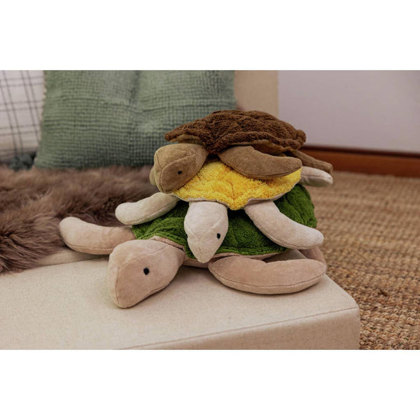 Piccola tartaruga di peluche | Marrone