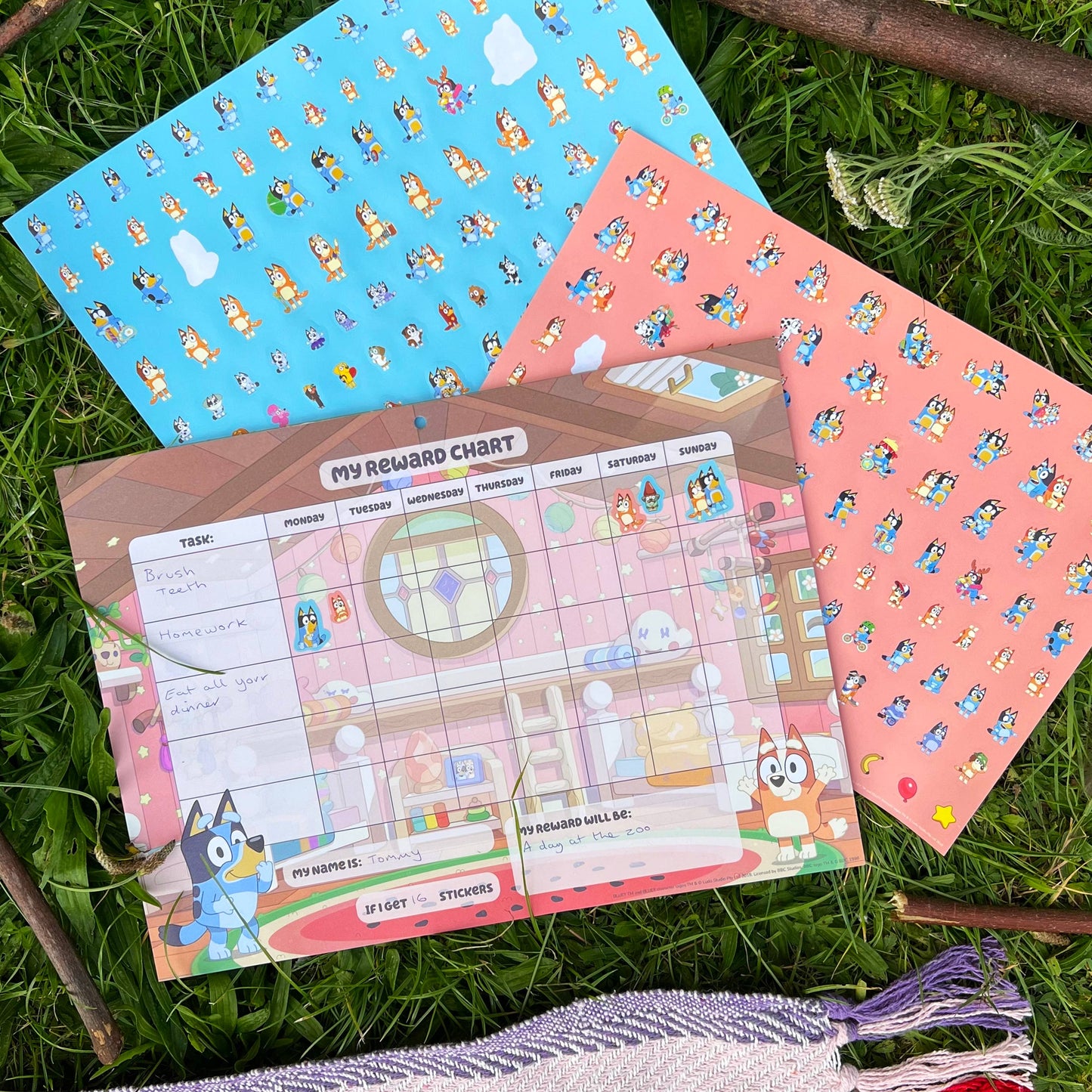 Tableau de – récompenses Bluey | Blueprint Collections – vue 7