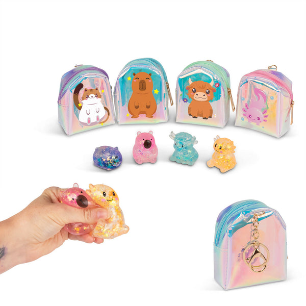 Scrunchems Mini Glitter Squishy Rugzak – Assorti