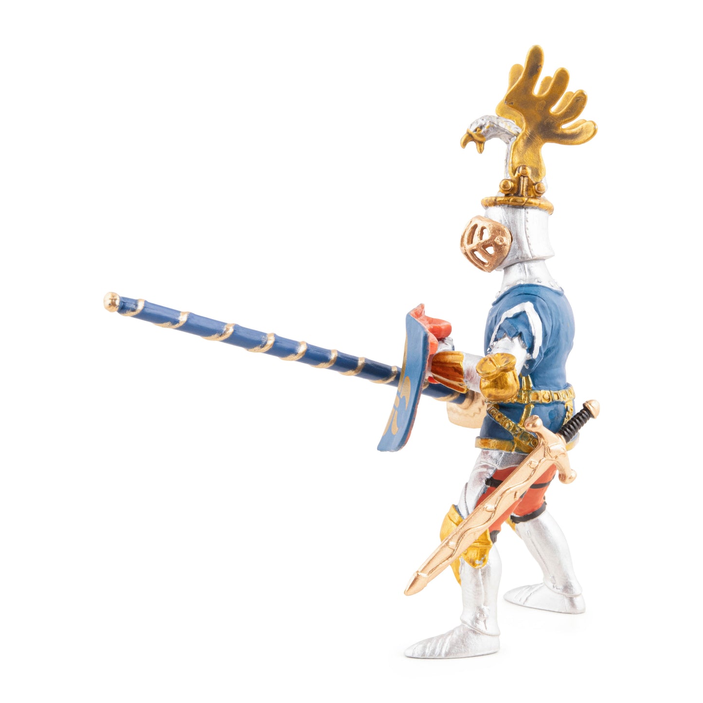 Figurine Chevalier bleu fleur de lys