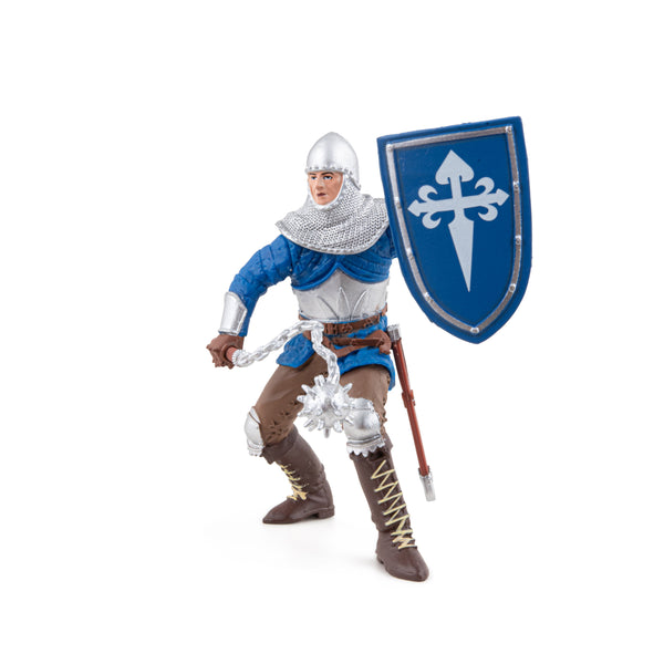 Figurine Chevalier à la masse d'arme Papo - personnage médiéval