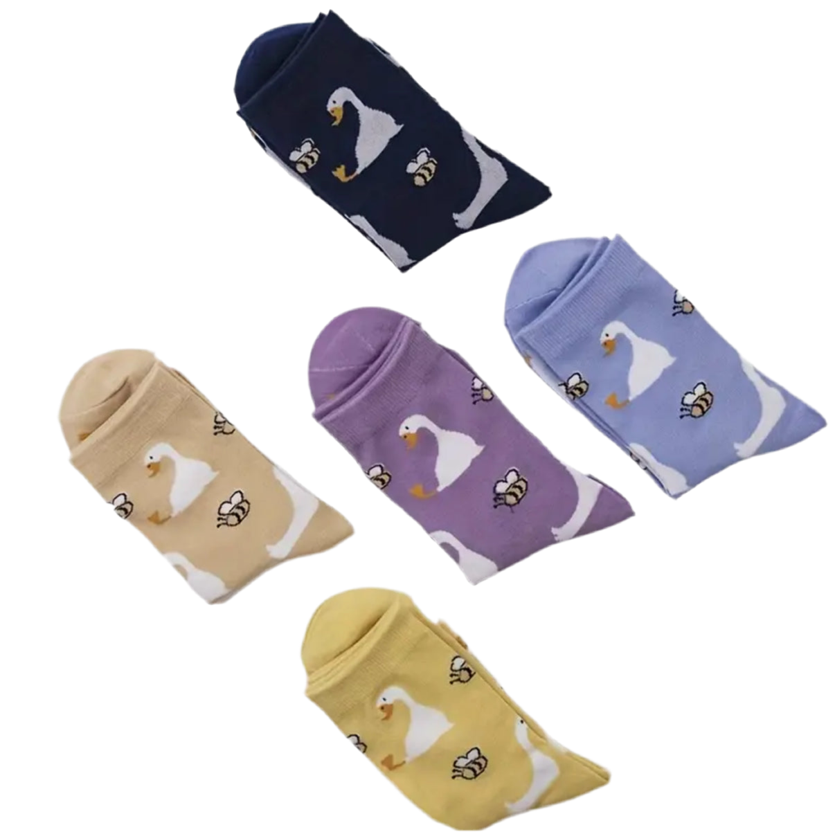 Chaussettes Canards et Abeilles