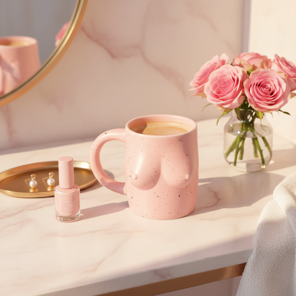 Mug Seins Rose