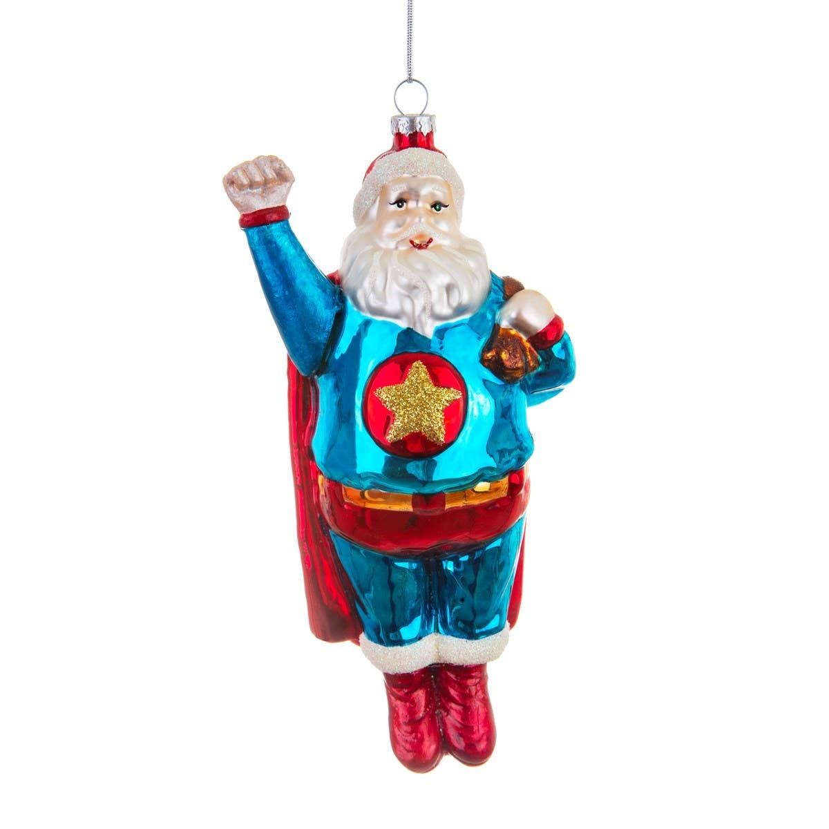 Bola navideña de Super Papá Noel