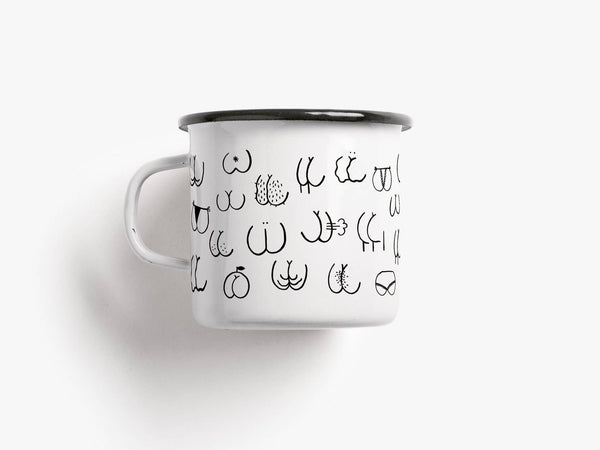 Tazza smaltata - Bad Ass
