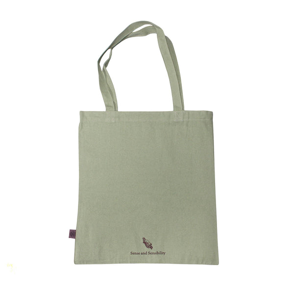 Shopper gemaakt van gerecycled katoen - Pulteney Press (Jane Austen)