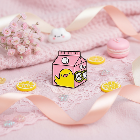 Pin de pato con jugo de naranja