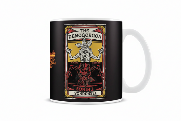 Tazza Stranger Things 4 - Mappa del Demogorgone