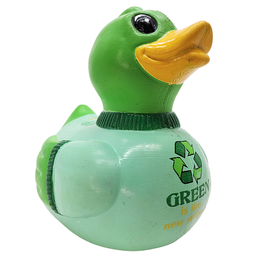 Señor pato verde