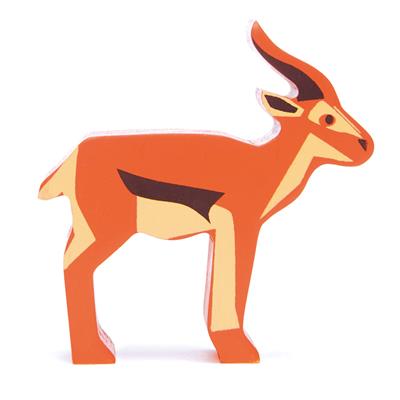 Tender Leaf Animaux: ANIMAL DE SAFARI/ANTILOPE, en bois, 3+