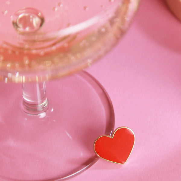 Spilla a forma di cuore