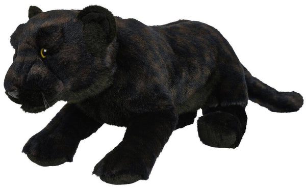 Peluche panthère noire couchée Uni Toys