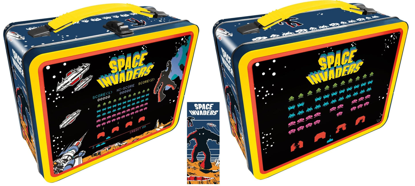Caja con forma de maleta de Space Invaders