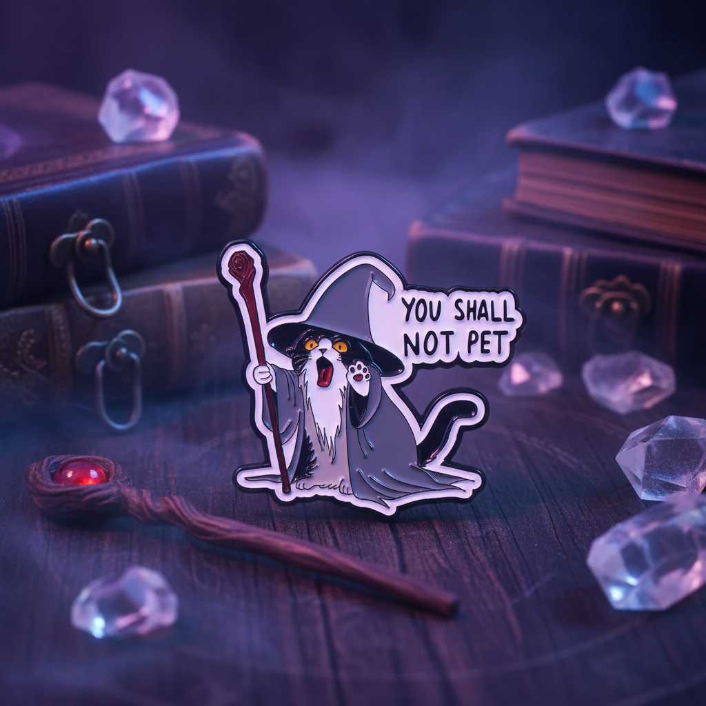 El gato de Pin "No lo acariciarás"