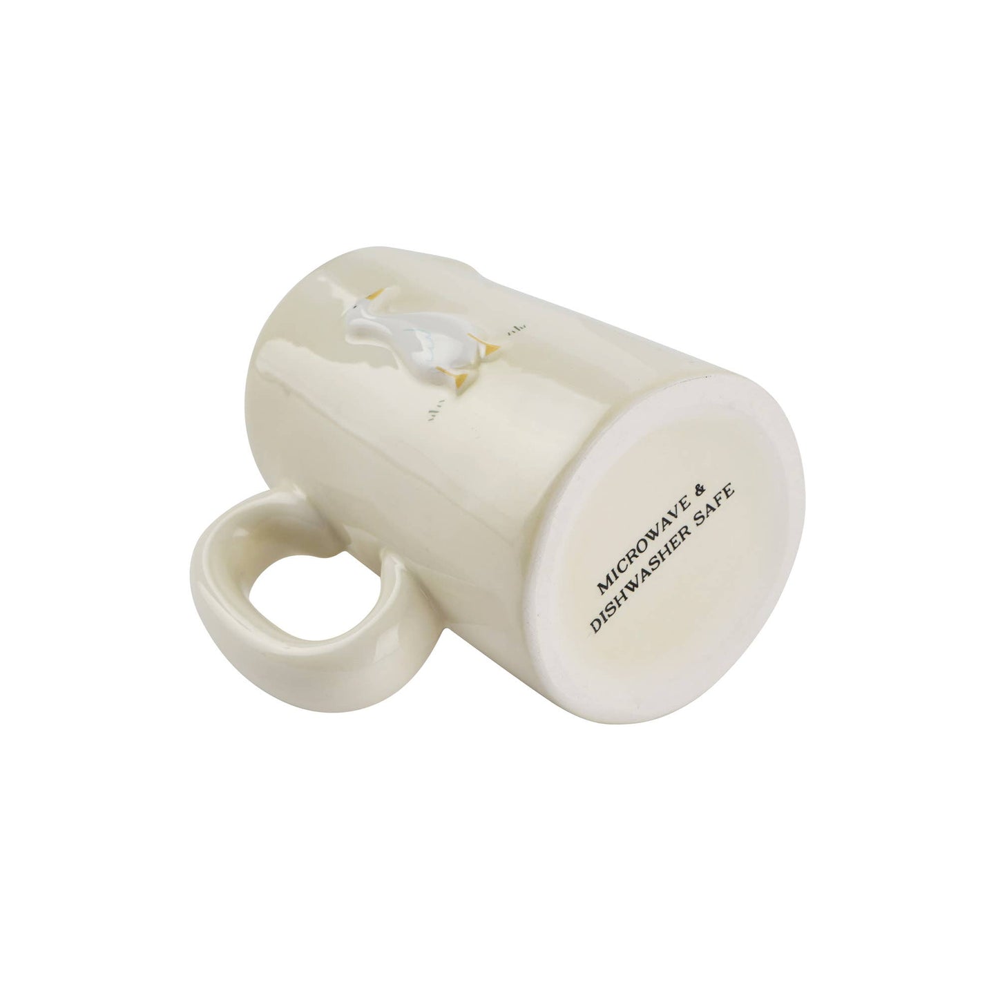 Jarra de leche de pato