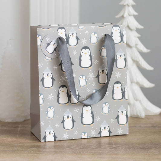 Winter Penguin Gift Bag (23 cm)