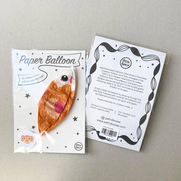 Ballon Japonais en Papier - Pingouin