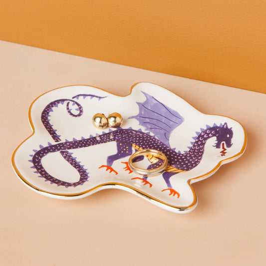 Bandeja de baratijas de brasas de dragón