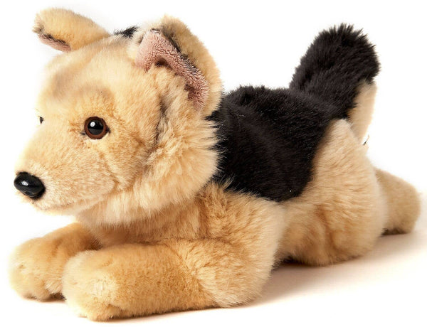 Peluche Berger allemand, couché Uni Toys