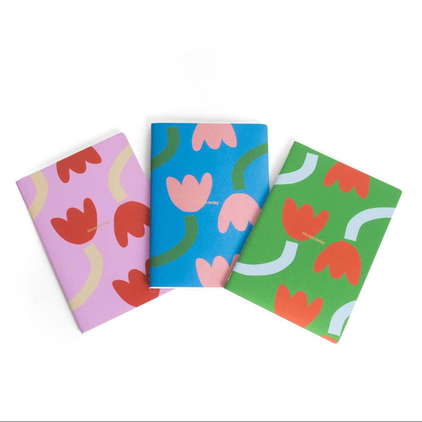 Cuaderno A5 Tulipanes - Rosa