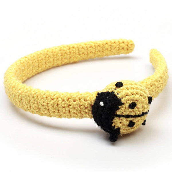Diadema de mariquita - Amarilla