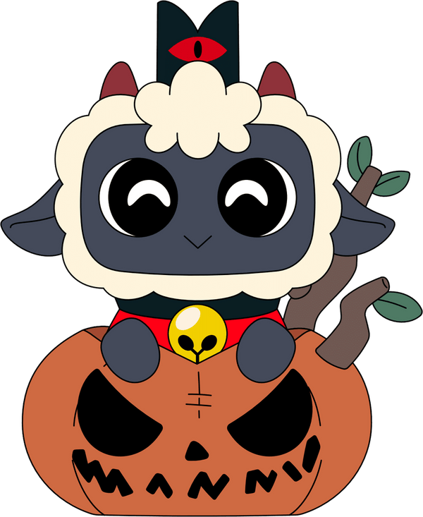 The Lamb Halloween Edition Plush (9in)