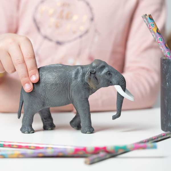 Figurine Éléphant d'Asie Papo - animal sauvage