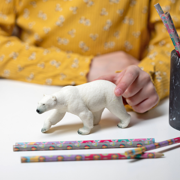Figurine Ours polaire Papo - animal sauvage