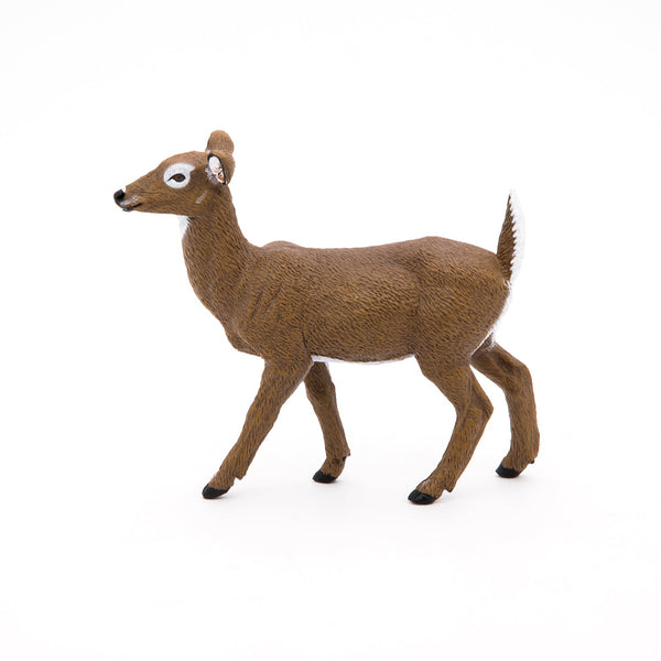 Figurine Biche de Virginie Papo - animal sauvage