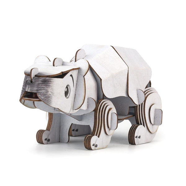 Puzzle di costruzione 3D - Orso polare