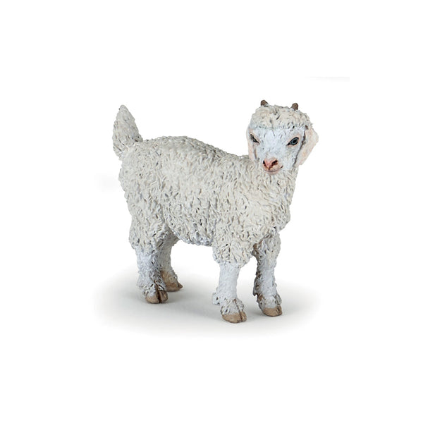 Figurine Chevreau angora Papo - animal de la ferme