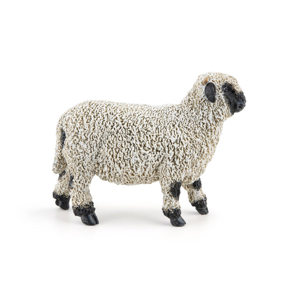 Figurine Mouton nez noir du Valais Papo - animal de la ferme