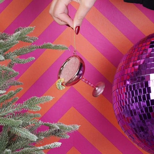 Boule de Noël Cocktail Citron Vert