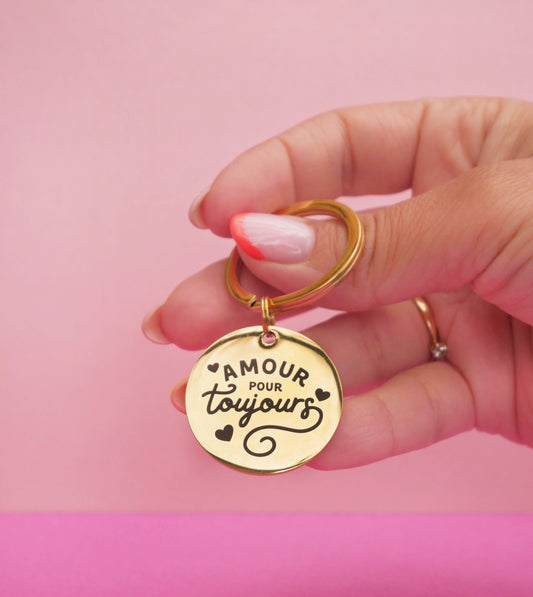 Llavero de amor eterno