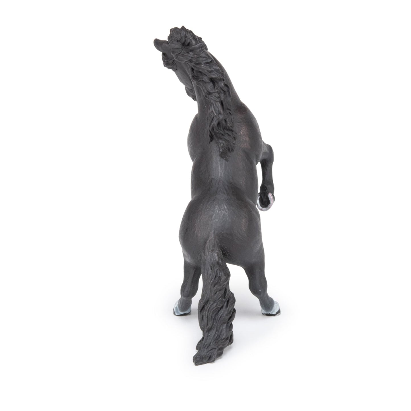 Figurine Cheval cabré noir