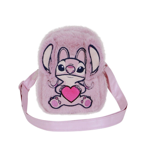 Bolsa de ombro de peluche Action Plush Disney Lilo & Stitch - Coração de Anjo