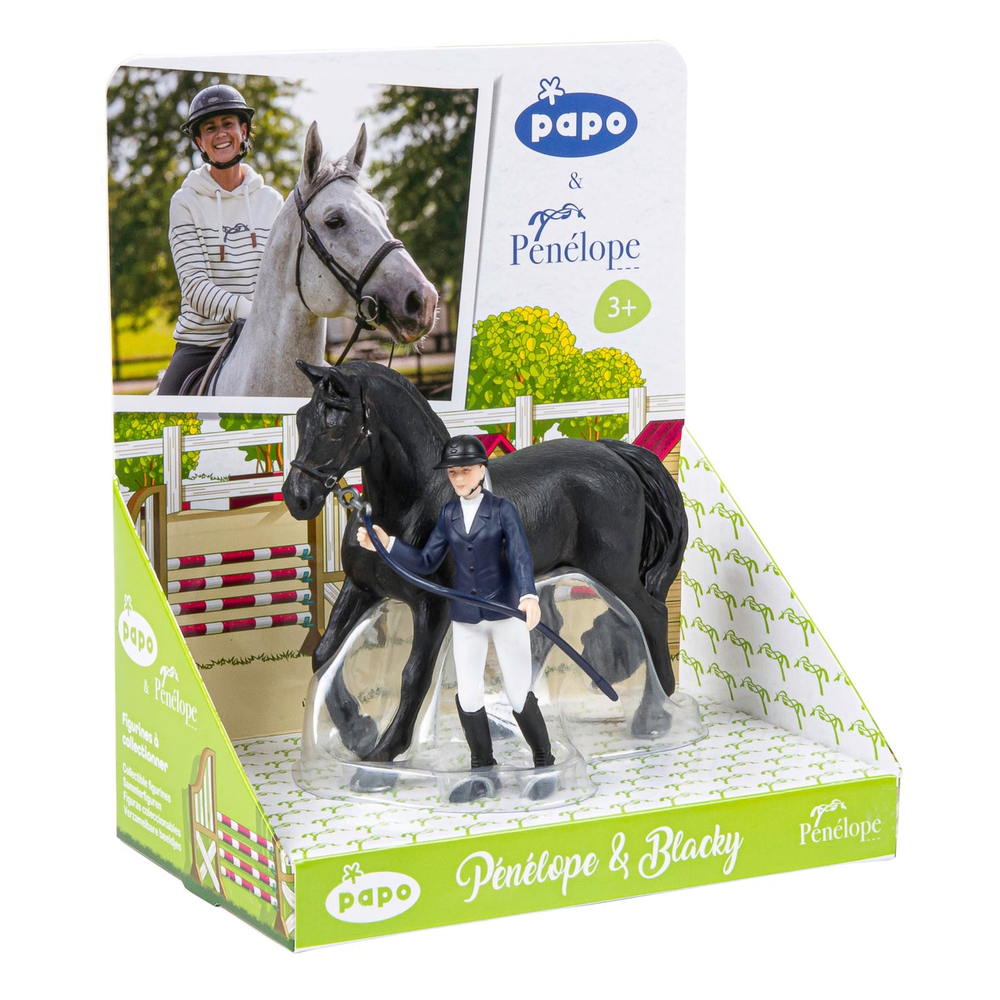 Figurine Pénélope et Blacky