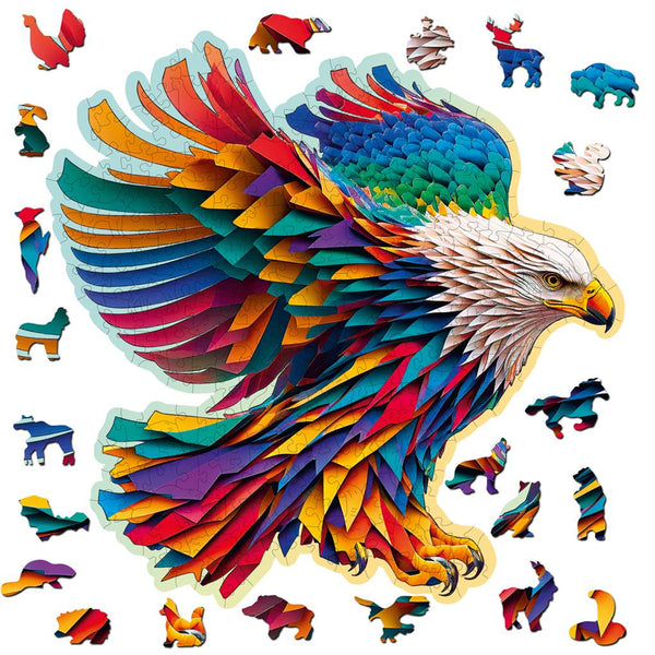 Puzzel met de stralende adelaar (250 stuks)