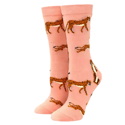 Cheetah Socks