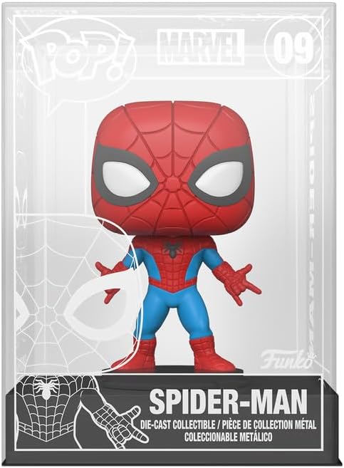 Funko Pop! Spider-Man (Die-Cast) – Marvel
